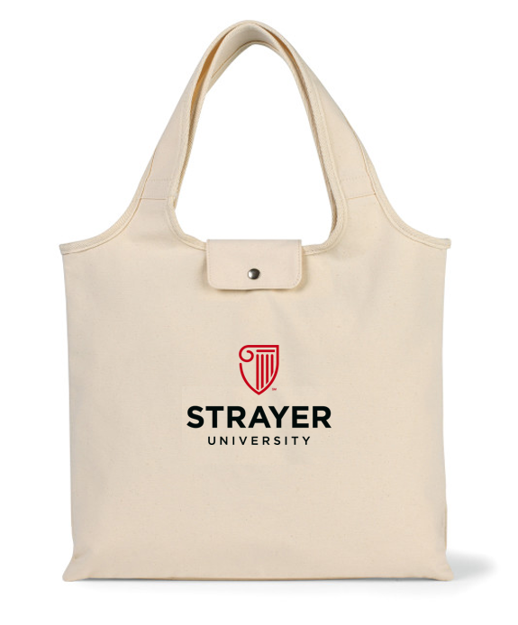 STRAYER Willow Deluxe Cotton Packable Tote - Natural