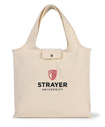 STRAYER Willow Deluxe Cotton Packable Tote - Natural