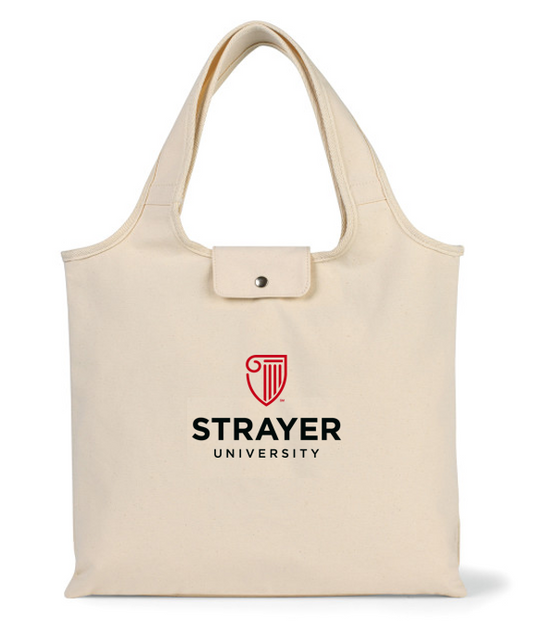 STRAYER Willow Deluxe Cotton Packable Tote - Natural
