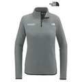 STRAYER ALUMNI The North Face® Ladies Glacier 1/4-Zip Fleece - TNF Medium Grey Heather