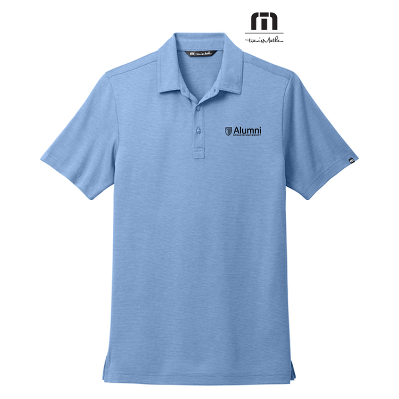 STRAYER ALUMNI TravisMathew Sunnyvale Polo - Strong Blue Heather