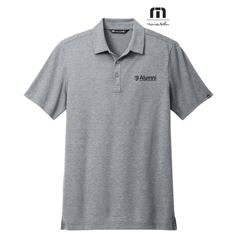 STRAYER ALUMNI TravisMathew Sunnyvale Polo - Light Grey Heather