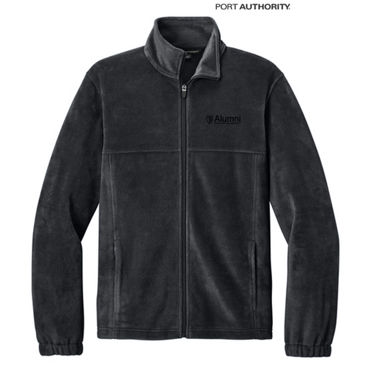 STRAYER ALUMNI Port Authority® Plush Fleece Full-Zip Jacket - Black