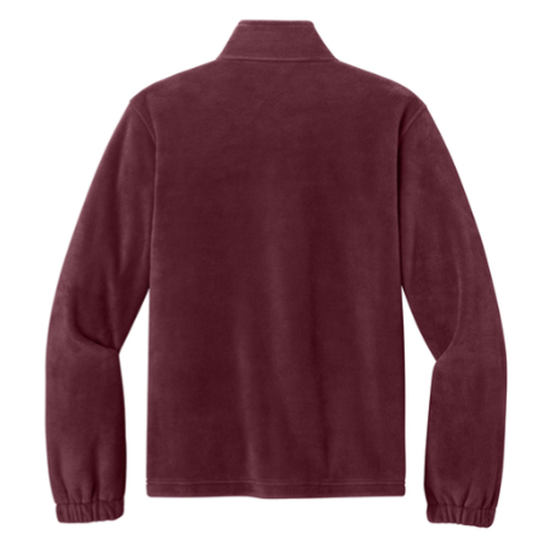 STRAYER ALUMNI Port Authority® Plush Fleece Full-Zip Jacket - Burgundy