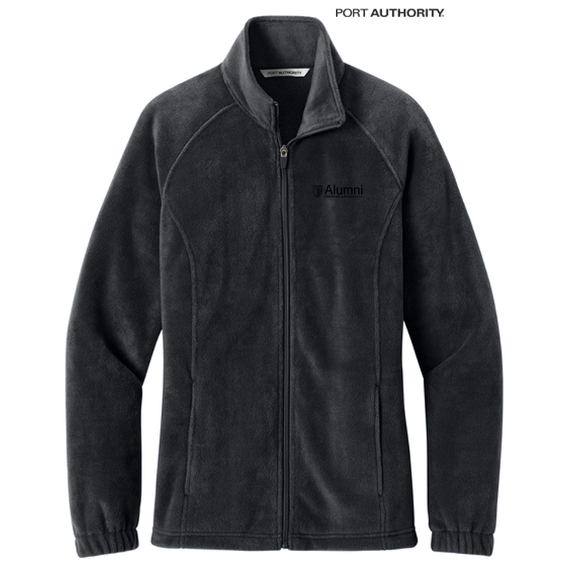 STRAYER ALUMNI Port Authority® Women’s Plush Fleece Full-Zip Jacket - Black