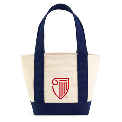 STRAYER Petite Canvas Tote - Navy