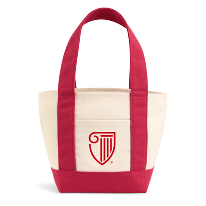 STRAYER Petite Canvas Tote - Red