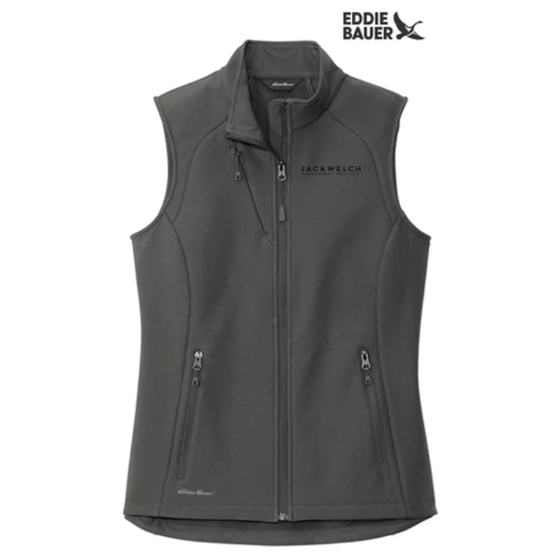 NEW JWMI - Eddie Bauer® Ladies Stretch Soft Shell Vest - Iron Gate