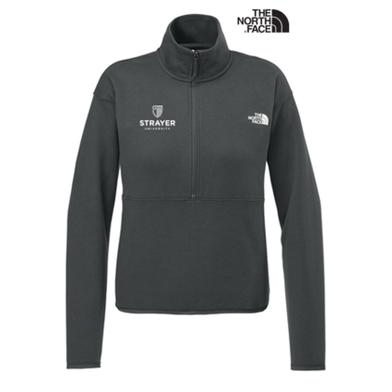 STRAYER - The North Face® Women’s Double-Knit 1/2-Zip Fleece - Asphalt Grey