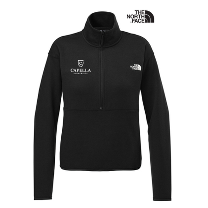 STRAYER - The North Face® Women’s Double-Knit 1/2-Zip Fleece - TNF Black