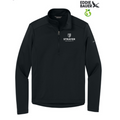 STRAYER - Eddie Bauer® Smooth Mid Layer Fleece 1/2-Zip - Black
