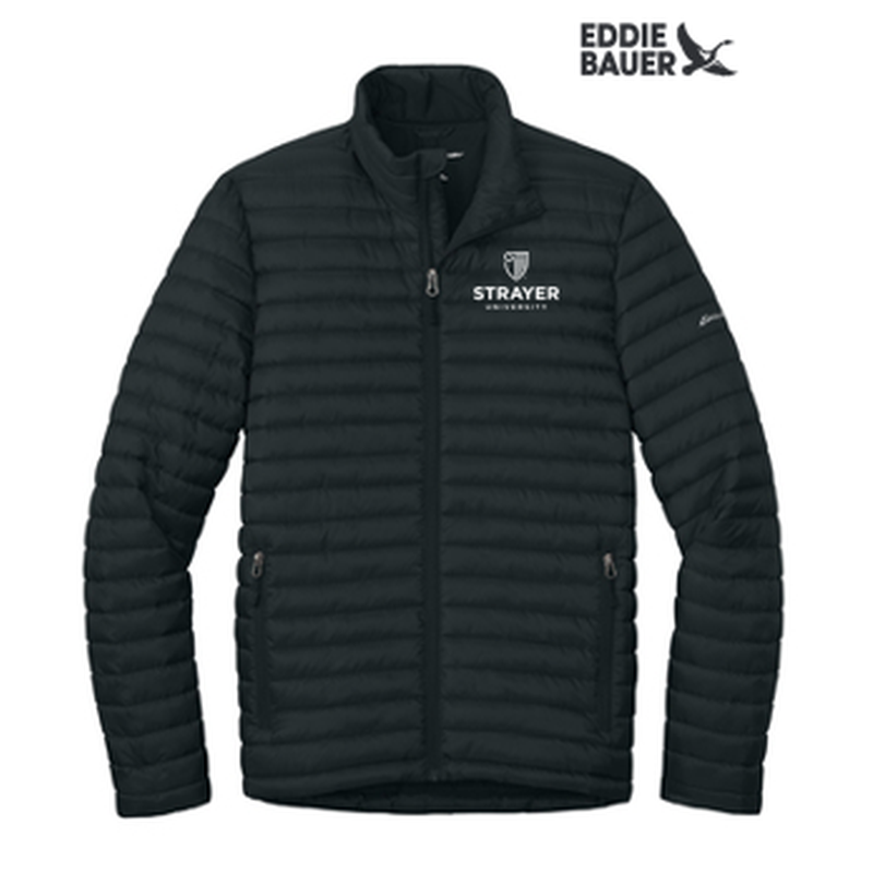 STRAYER - Eddie Bauer® Packable Quilted Full-Zip - Black