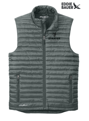 NEW STRAYER - Eddie Bauer® Packable Quilted Vest - Metal grey