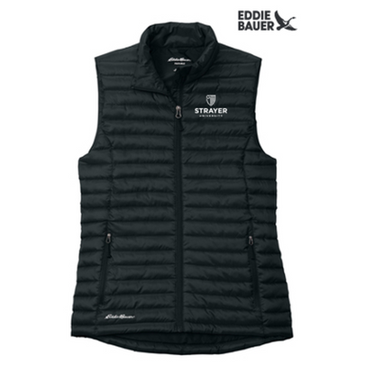 NEW STRAYER - Eddie Bauer® Women's Packable Quilted Vest - Black