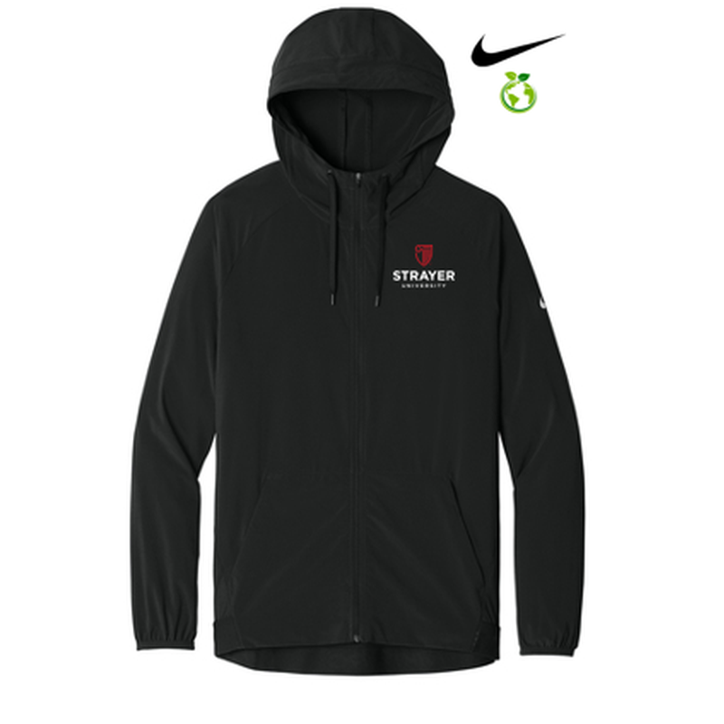 STRAYER - Nike Pro Hooded Jacket - Black