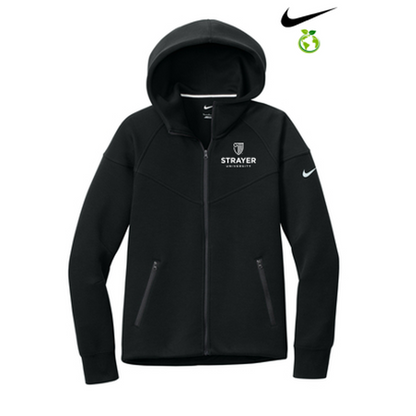 NEW STRAYER - Nike Women’s Tech Fleece Full-Zip Hoodie - Black