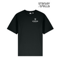 NEW STRAYER Stanley/Stella Unisex Freestyler Heavyweight Tee - Black