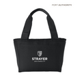 NEW Strayer Port Authority® Insulated Lunch Tote - DEEP BLACK