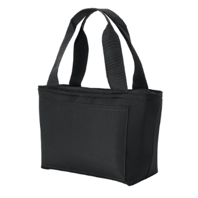 NEW Strayer Port Authority® Insulated Lunch Tote - DEEP BLACK
