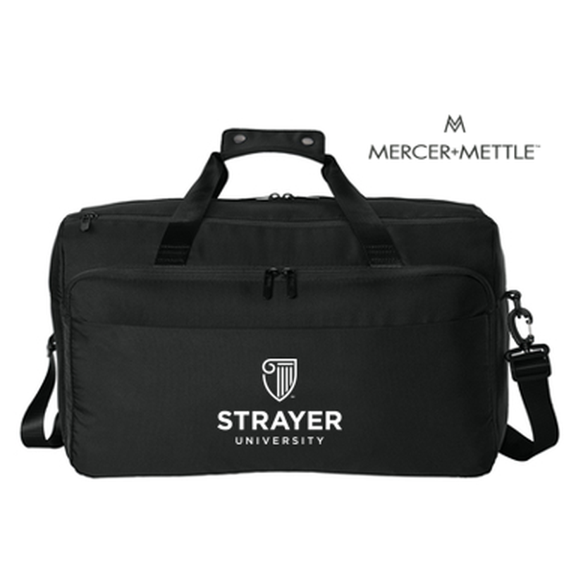 NEW Strayer Mercer+Mettle® Traveler Duffel - BLACK