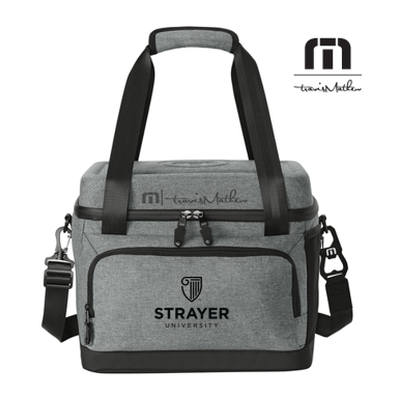 NEW Strayer TravisMathew Cruise 24-Can Cooler - SHADOW GREY HEATHER