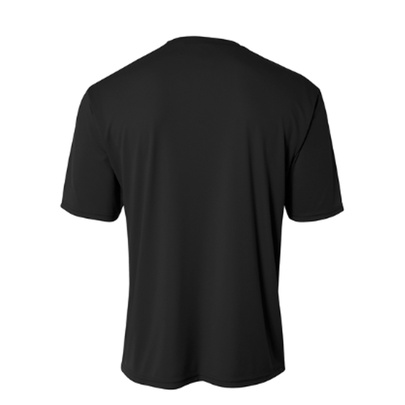 NEW Strayer A4 Youth Cooling Performance Short Sleeve Tee - BLACK