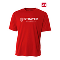 NEW Strayer A4 Youth Cooling Performance Short Sleeve Tee - SCARLET