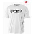 NEW Strayer A4 Youth Cooling Performance Short Sleeve Tee - WHITE