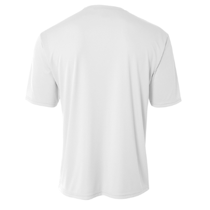 NEW Strayer A4 Youth Cooling Performance Short Sleeve Tee - WHITE