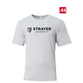 NEW Strayer A4 Softek Short Sleeve Tee - Silver