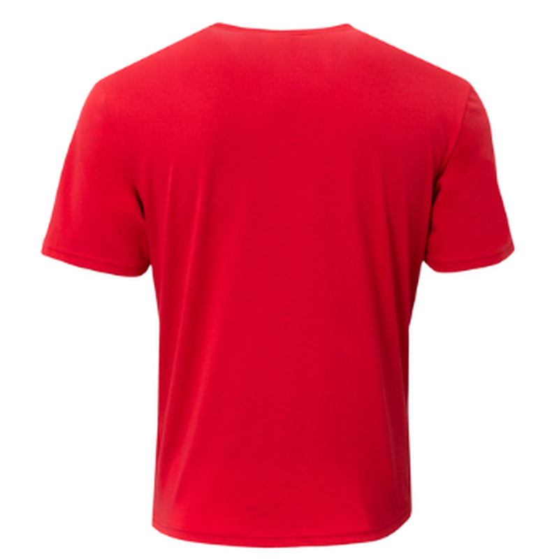 NEW Strayer A4 Softek Short Sleeve Tee - Scarlet