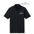 NEW STRAYER Mercer+Mettle® Recharge Jersey Polo - Deep Black