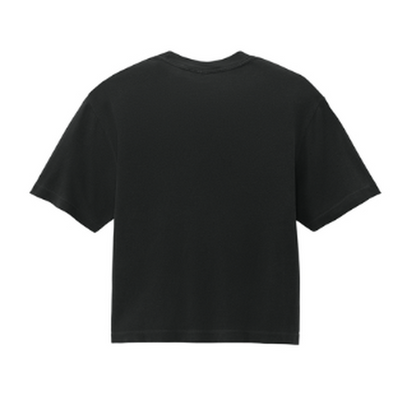NEW STRAYER Comfort Colors® Women’s Heavyweight Boxy Tee (2-in logo) - Black