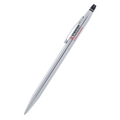 STRAYER ALUMNI Cross Click Chrome Ballpoint - Silver