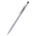 STRAYER Cross Click Chrome Ballpoint - Silver