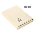 STRAYER ALUMNI ASSOCIATION Comfort Colors® Fleece Dorm Blanket (4-in logo) - Ivory