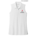 STRAYER ALUMNI ASSOCIATION Port Authority® Ladies Dry Zone® UV Micro-Mesh Sleeveless Polo - White