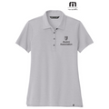 STRAYER ALUMNI ASSOCIATION TravisMathew Ladies Sunnyvale Polo - Light Grey Heather
