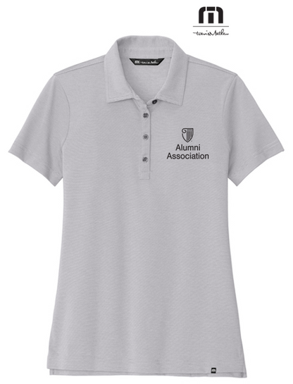 STRAYER ALUMNI - TravisMathew Ladies Sunnyvale Polo - Light Grey Heather