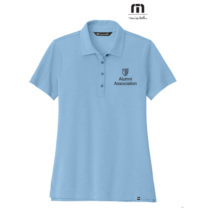 STRAYER ALUMNI - TravisMathew Ladies Sunnyvale Polo - Strong Blue Heather