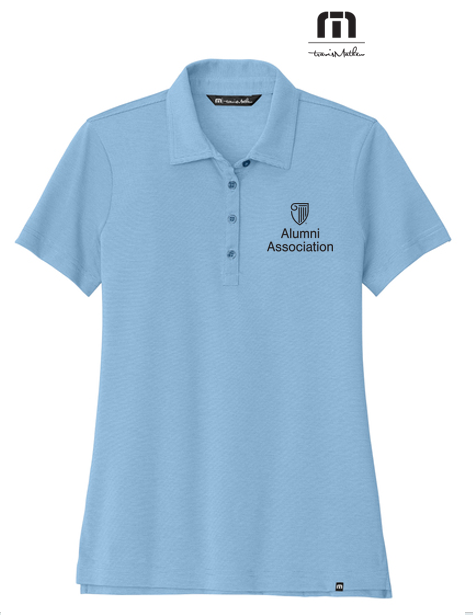 STRAYER ALUMNI - TravisMathew Ladies Sunnyvale Polo - Strong Blue Heather