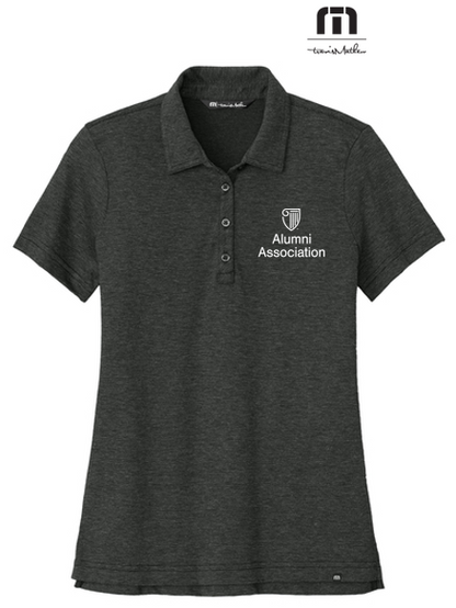 STRAYER ALUMNI - TravisMathew Ladies Sunnyvale Polo - Black Heather