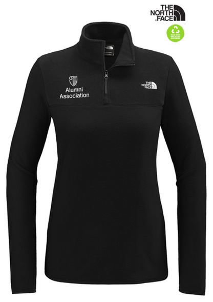 STRAYER ALUMNI - The North Face® Ladies Glacier 1/4-Zip Fleece - TNF Black