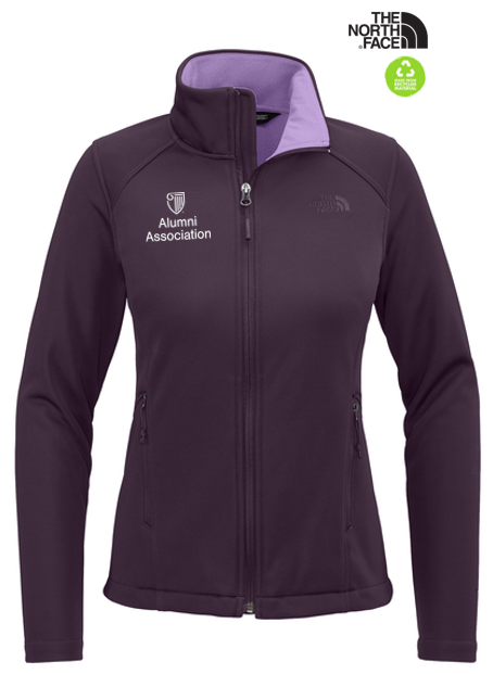 STRAYER ALUMNI - The North Face® Ladies Chest Logo Ridgewall Soft Shell Jacket - TNF Blackberry Wine