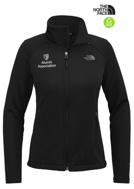 STRAYER ALUMNI - The North Face® Ladies Chest Logo Ridgewall Soft Shell Jacket - TNF Black