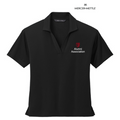STRAYER ALUMNI ASSOCIATION Mercer+Mettle® Women’s Stretch Jersey Polo - Deep Black