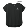 STRAYER ALUMNI ASSOCIATION Mercer+Mettle® Women's Stretch Crepe Crew - Deep Black