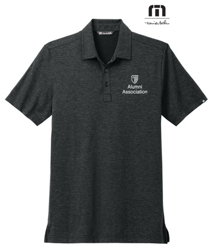 STRAYER ALUMNI - TravisMathew Sunnyvale Polo - Black Heather