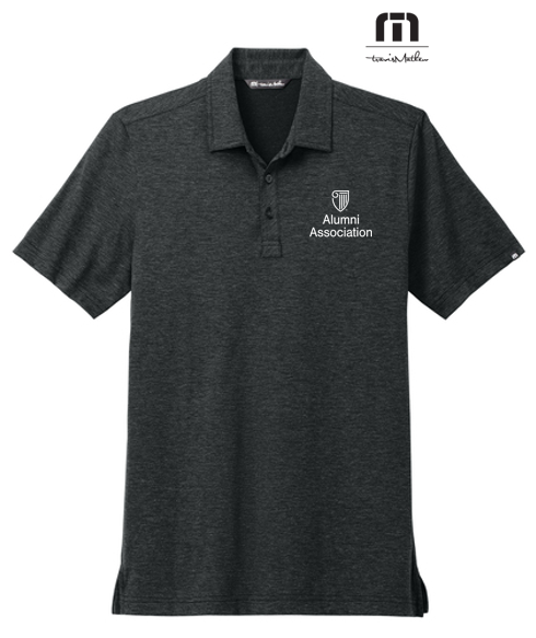 STRAYER ALUMNI - TravisMathew Sunnyvale Polo - Black Heather