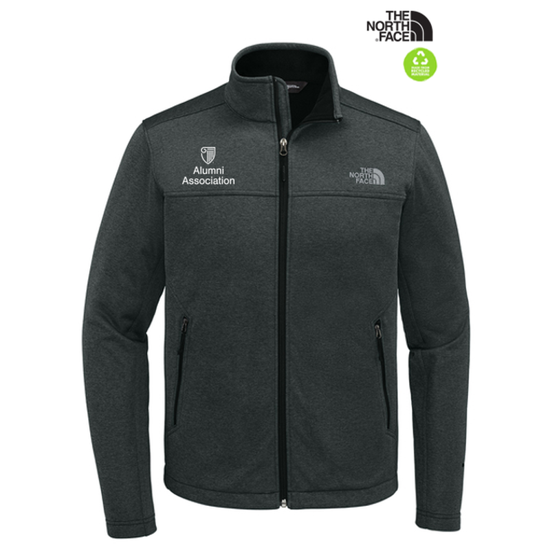 STRAYER ALUMNI ASSOCIATION The North Face® Chest Logo Ridgewall Soft Shell Jacket - TNF Dark Grey Heather